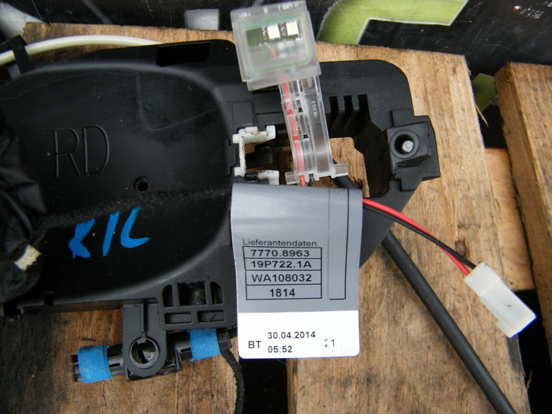 BMW X6 E71 2007-2014 N/S/R Left Side Rear Outside Door Lock Carrier