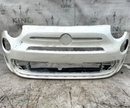 FIAT 500 S SPORT FACELIFT 2016-ON WHITE FRONT BUMPER GENUINE 735619571