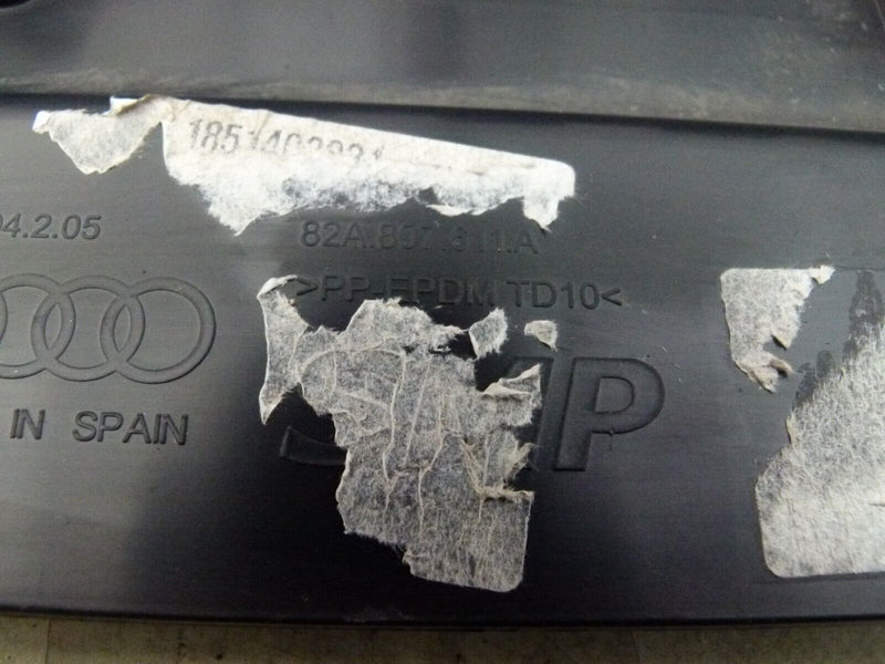 AUDI A1 GB 2018-ON FRONT BUMPER UNDERBODY TRAY COVER GENUINE 82A807611