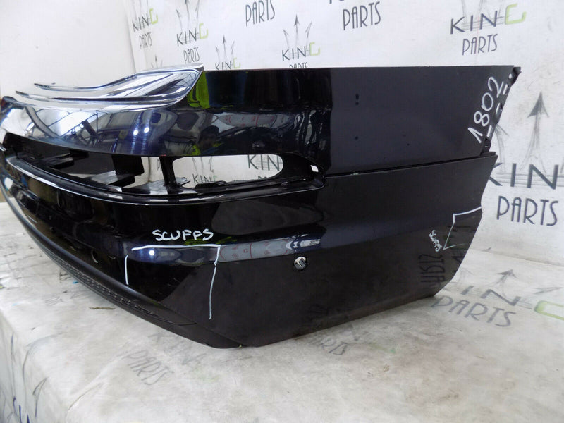 AUDI Q7 S-LINE 2015-2017 REAR BUMPER GENUINE 6x PDC 4M0807527