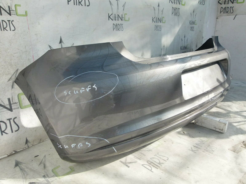 VW POLO 6R 2009-2014 GREY REAR BUMPER GENUINE 6R6807421BH