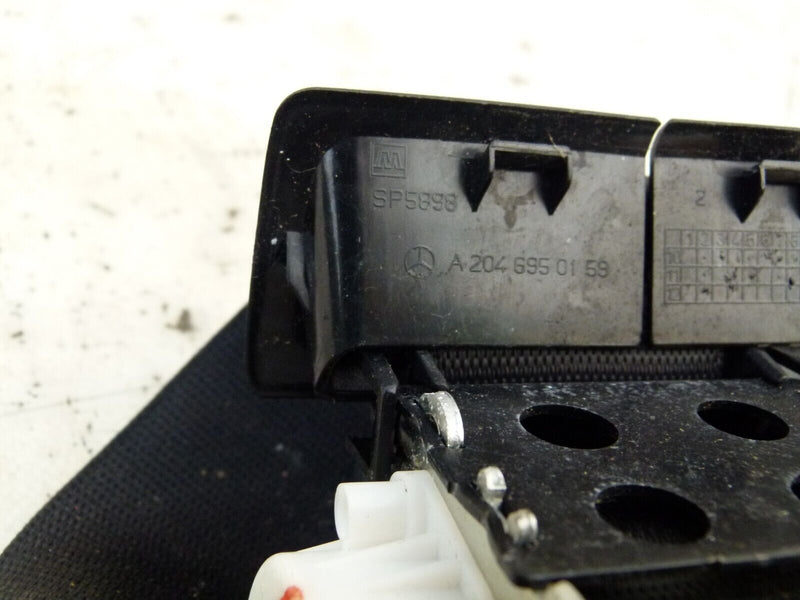 MERCEDES C W204 2007-11 REAR CENTRE MIDDLE SEAT BELT GENUINE A2046950159