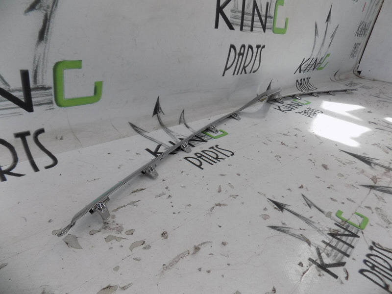 CITROEN C4 PICASSO MK2 LCI 2016-17 FRONT BUMPER CHROME STRIP TRIM EMBLEM