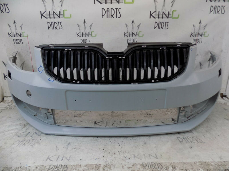 SKODA OCTAVIA III MK3 2013-2016 FRONT BUMPER *NO PAINT GENUINE 5E0807221