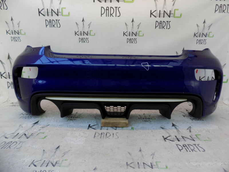 FIAT 500 ABARTH 959 FACELIFT 2016-ON BLUE REAR BUMPER GENUINE 735633081