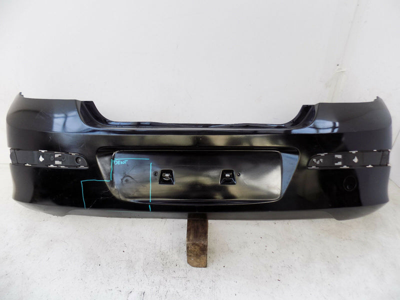 VAUXHALL ASTRA H V MK5 2004-2009 5 DOOR BLACK REAR BUMPER GENUINE