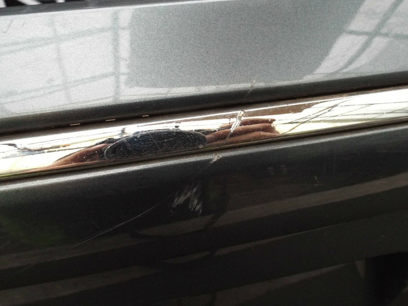 PEUGEOT 407 SALOON REAR BUMPER GENUINE GREY (6523)