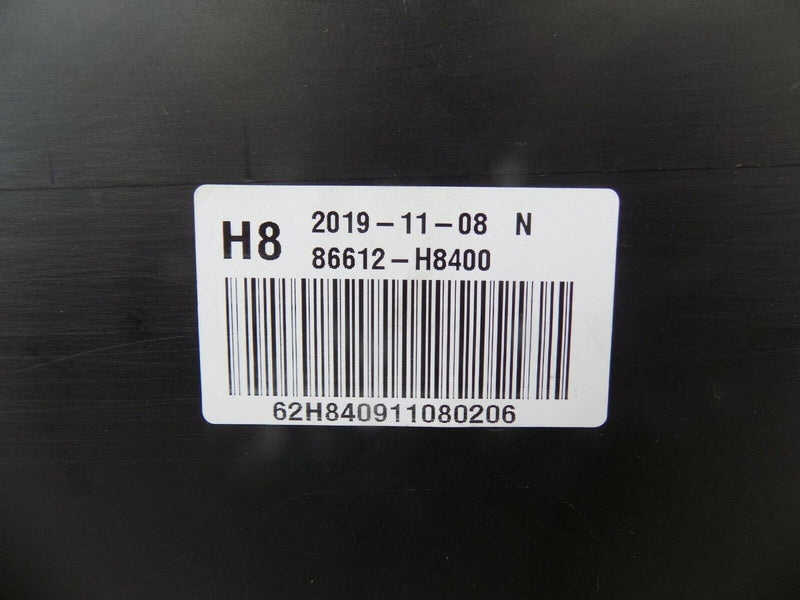 KIA STONIC 2017-ON BLACK REAR BUMPER GENUINE PDC 86611-H8400