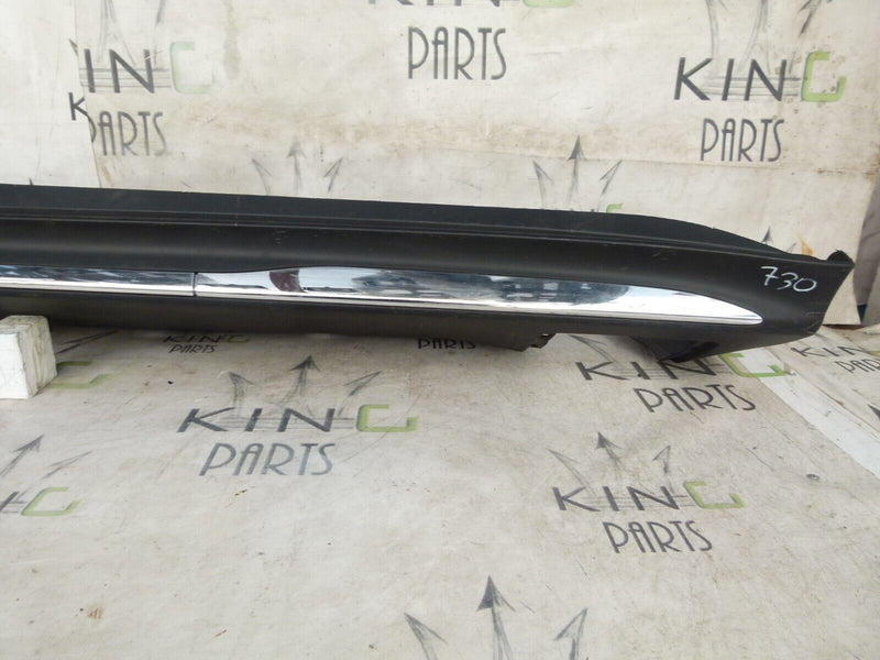 MERCEDES EQC N293 GENUINE LEFT PASSENGER SIDE SKIRT SILL COVER CHROME STRIP