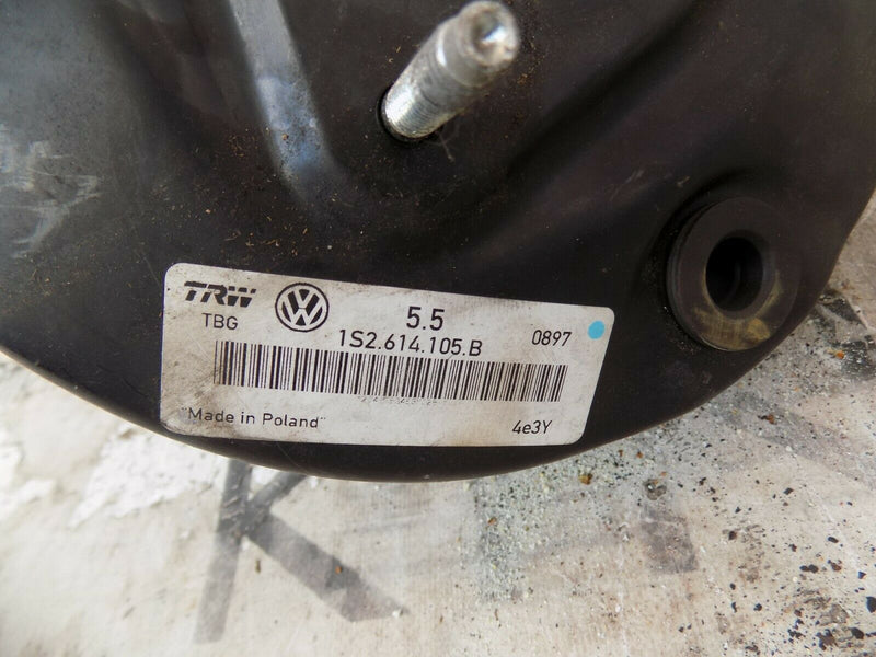VW UP 2011-2016 BRAKE SERVO CYLINDER VW UP GENUINE 1S2614105B RHD
