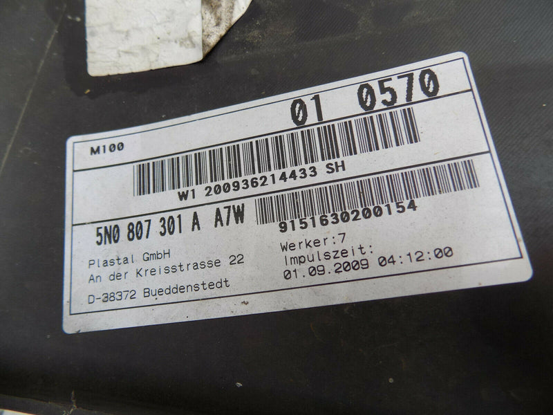 VW TIGUAN 5N 2011-2015 FACELIFT GREY REAR BUMPER GENUINE PDC 5N0807521