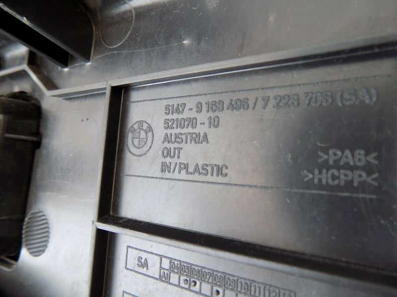 BMW 5 SERIES F11 ESTATE BOOT TRUNK COVER CARPET RIGHT DRIVER SIDE 9168496