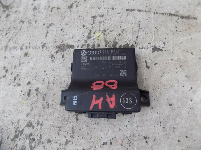 AUDI A4 B8 8K 1.8 TFSI 2009-2015 GATEWAY MODULE UNIT 8T0907468AB