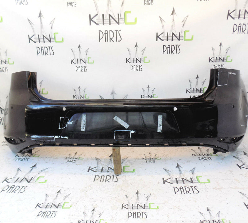 VW GOLF VII MK7 5G 5G6 2013-2016 BLACK REAR BUMPER GENUINE PDC 5G6807421