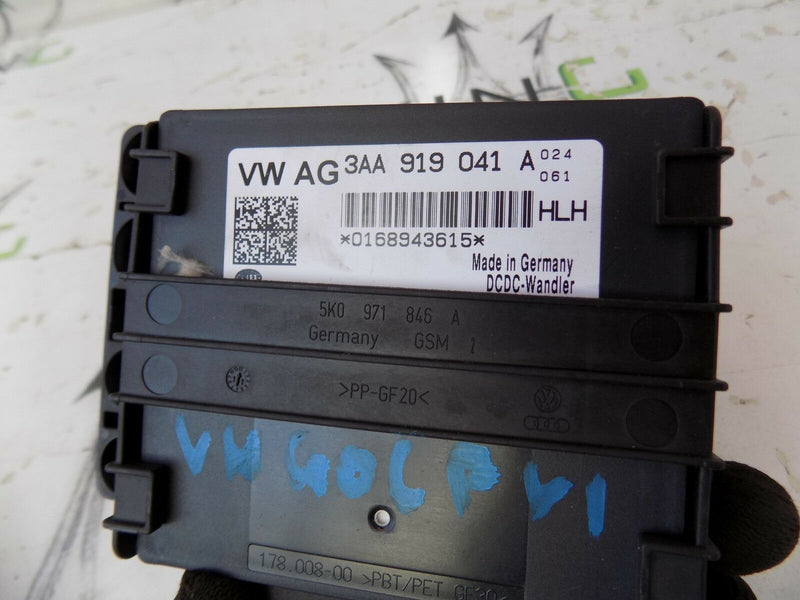 VW GOLF VI MK6 2008-2012 VOLTAGE STABILIZER UNIT MODULE 3AA919041A
