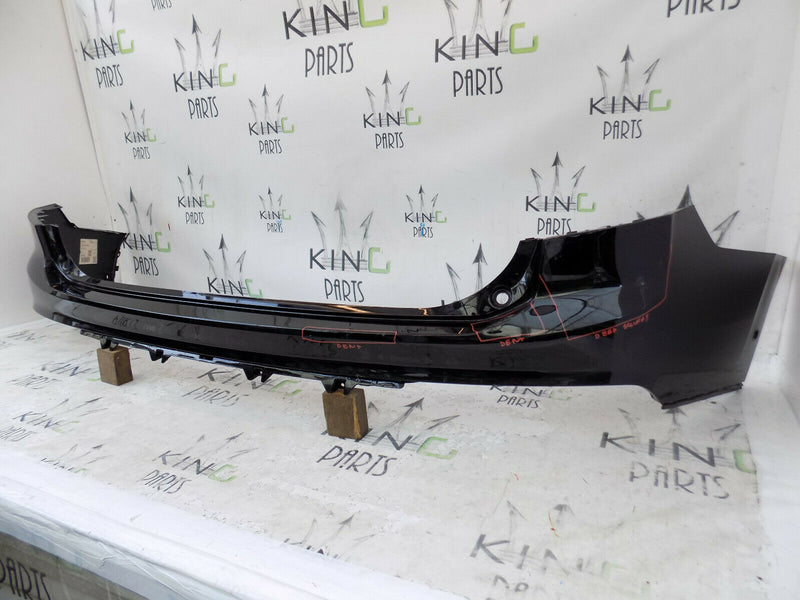 VOLVO XC90 II R-DESIGN 2014-17 BLACK REAR BUMPER GENUINE 6x PDC 31353390