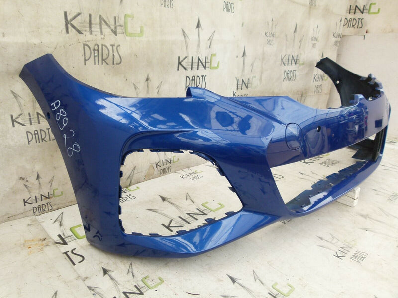 BMW 3 SERIES G20 G21 M-SPORT 2019-2022 BLUE FRONT BUMPER GENUINE 8069346