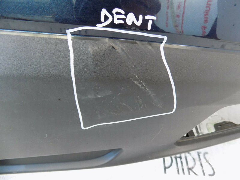 MAZDA II 2 MK3 DE 2007-2011 HATCHBACK BLUE REAR BUMPER GENUINE D651-50221