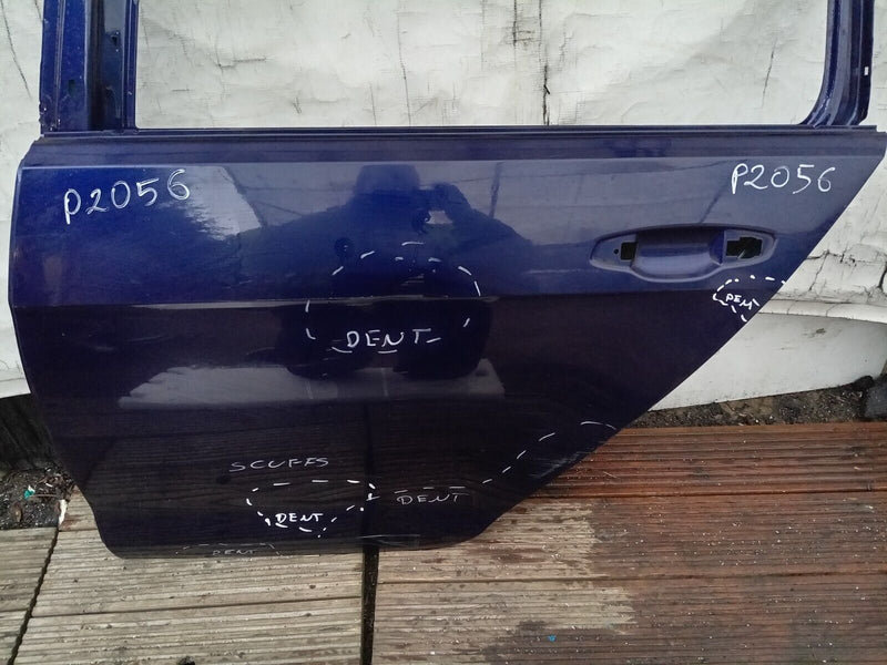 VW GOLF MK7 2012-2019 REAR DOOR SHELL PANEL LEFT PASSENGER SIDE 5G9833311