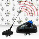 VW POLO 6C SKODA FABIA 3 ROOF ANTENNA AMPLIFIER AERIAL & STICK 6C0035501A 2-PLUG