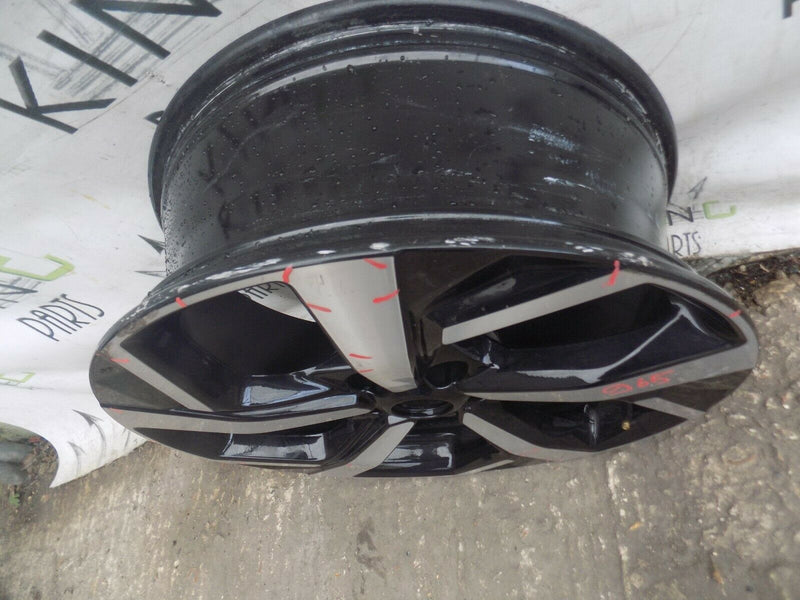 NISSAN QASHQAI MK2 J11 2013-2019 19" DIAMOND CUT ALLOY WHEEL 19X7J AC4CHT6