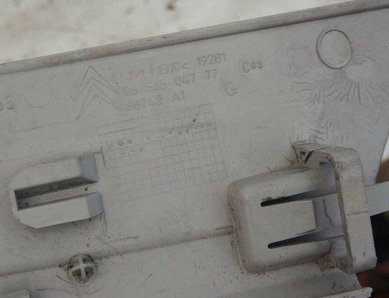 CITROEN C4 GRAND PICASSO 2006-2013 LH SUN VISOR LED LIGHT TRIM STRIM 9656504777