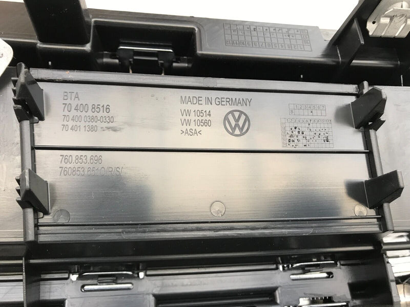 VW TOUAREG CR7 MK3 2018  *NEW FRONT BUMPER RADIATOR GRILL GRILLE 760853696