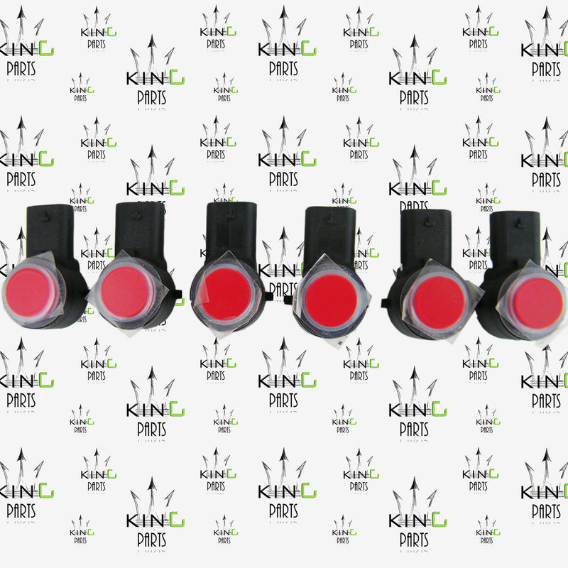 VAUXHALL ASTRA K MK7 2016-ON GENUINE SET OF 6 PARKING SENSOR PDC IN RED 13483777