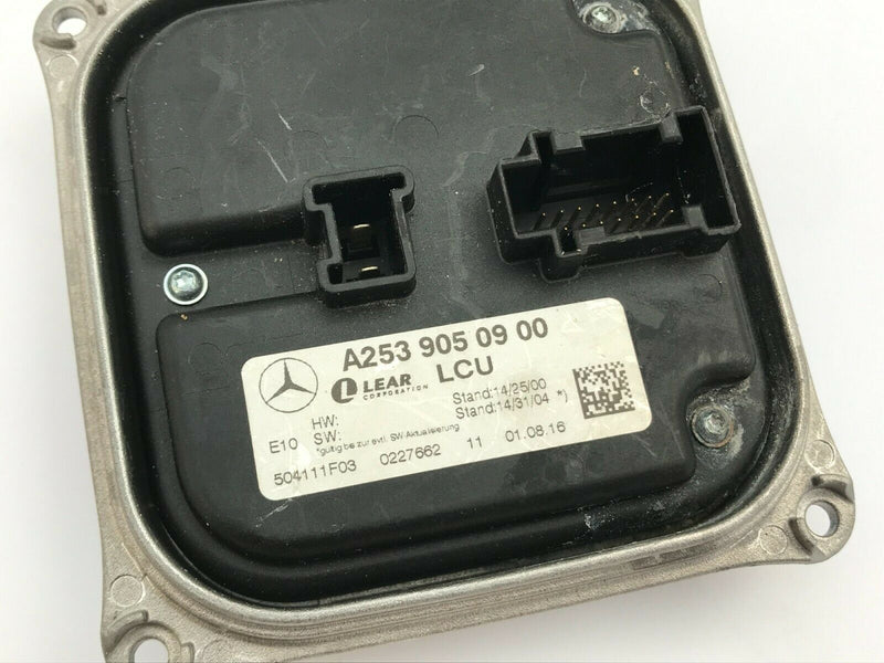 MERCEDES GLC X253 2016-2022 HEADLIGHT BALLAST CONTROL UNIT MODULE A2539050900