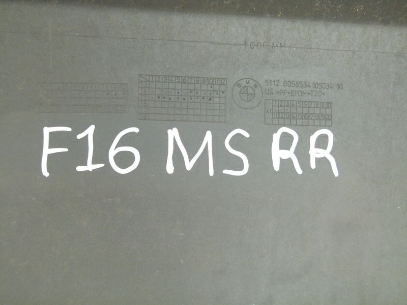 BMW X6 F16 M-SPORT 2014-2018 REAR BUMPER PDC GENUINE 5112 8056534