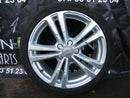 AUDI A3 8v0 2013-ON S LINE GENUINE 4 ALLOY WHEELS 18' DAIMOND CUT 225/40 ZR 18