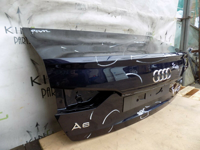 AUDI A6 C7 2011-2015 SALOON SEDAN REAR BOOT LID TAILGATE IN NAVY BLUE