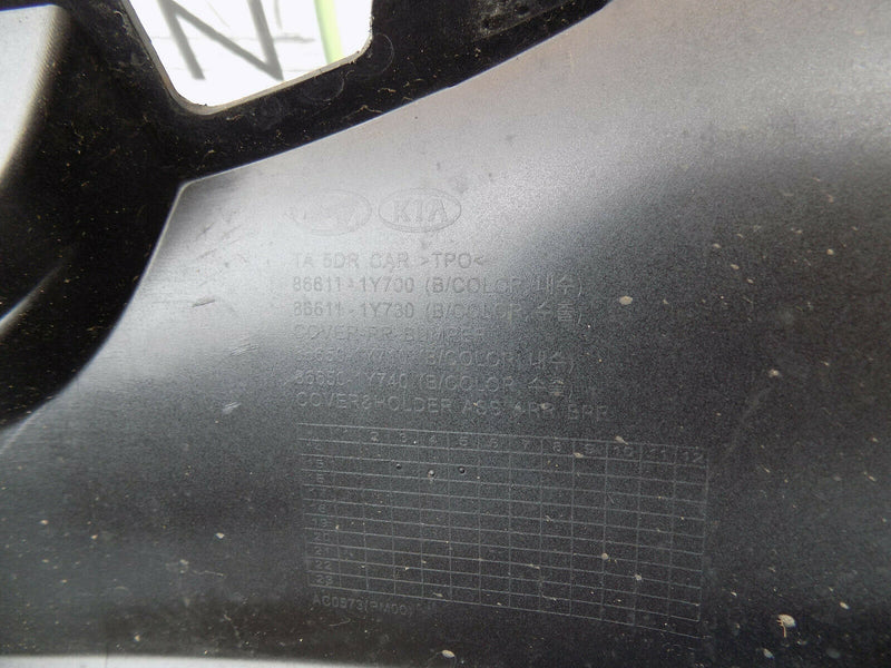 KIA PICANTO MK2 TA FACELIFT 2015 2016 REAR BUMPER GENUINE PDC 86611-1Y700