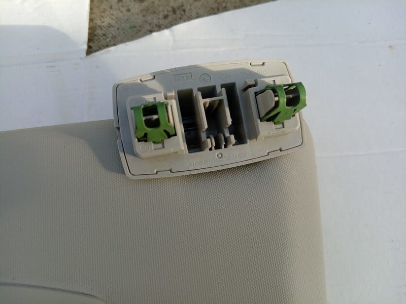 MERCEDES C-CLASS W205 2014-21 PASSENGER SIDE GENUINE INTERIOR SUN VISOR BEIGE #