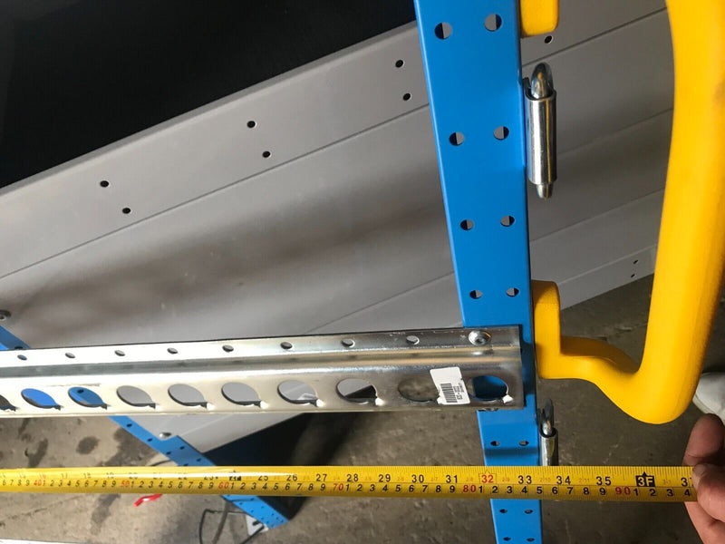 BRI-STOR VAN RACKING REAR SHELVING STORAGE TOOLS BOX.RACK REAR SYSTEM 190x50cm