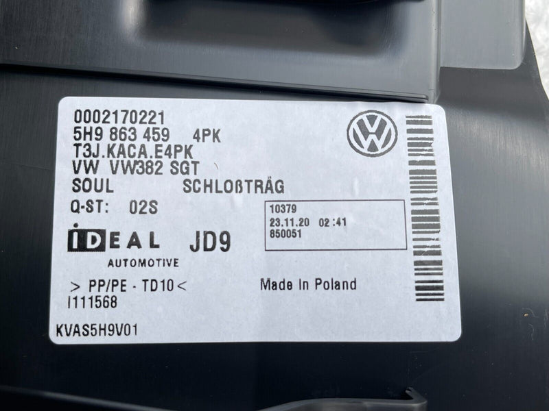 VW GOLF MK8 ESTATE 2019-ON LOADING DOCK COVER 5H9863459