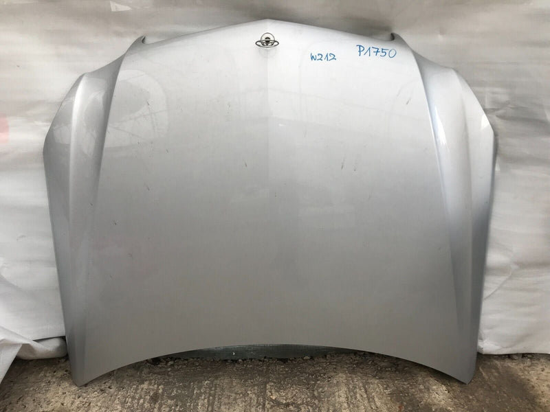 MERCEDES W212 2009-2016 GENUINE BONNET HOOD PANEL in SILVER