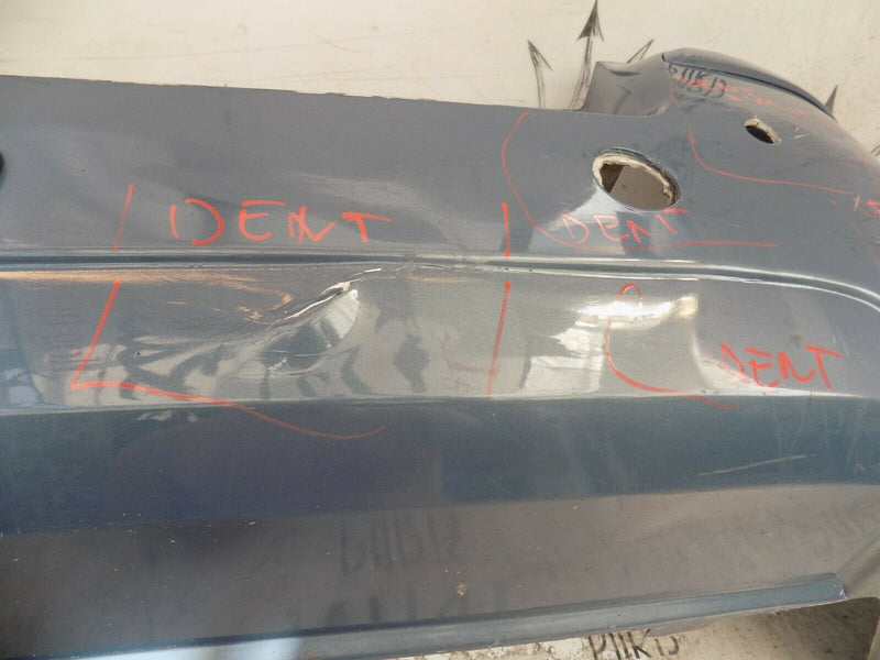 VAUXHALLL ZAFIRA II MK2 B 2006-2014 SILVER REAR BUMPER GENUINE 13125014