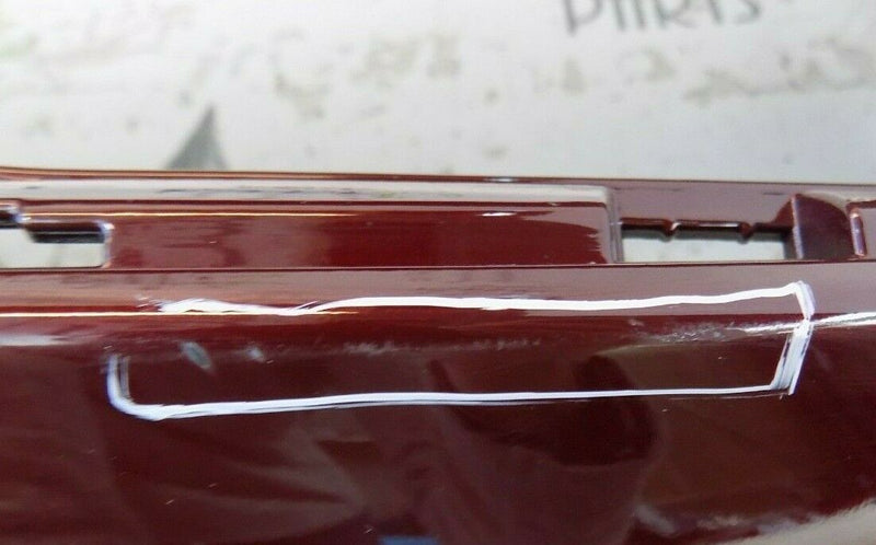 FIAT 500 2015-ON FACELIFT REAR BUMPER MAROON *NO PDC* 735619778