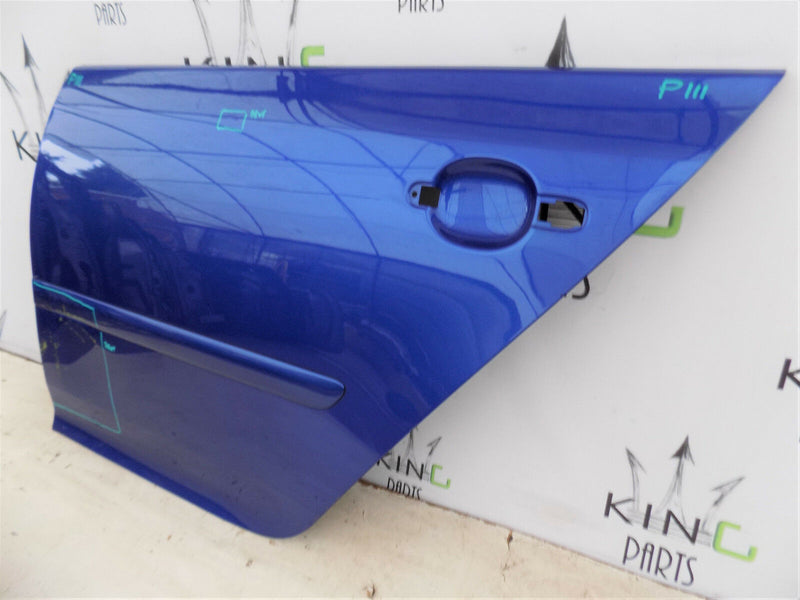 VW GOLF V MK5 R32 2007-09 GENUINE REAR DOOR SHELL PANEL BLUE LEFT SIDE