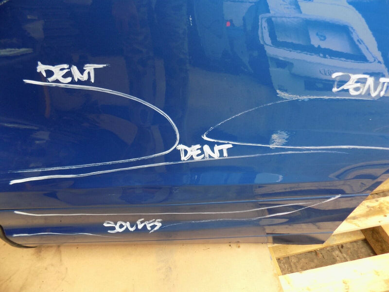 VW TOUAREG 7P 2010-2018 REAR PASSANGER LEFT DOOR PANEL BLUE 7P0833311