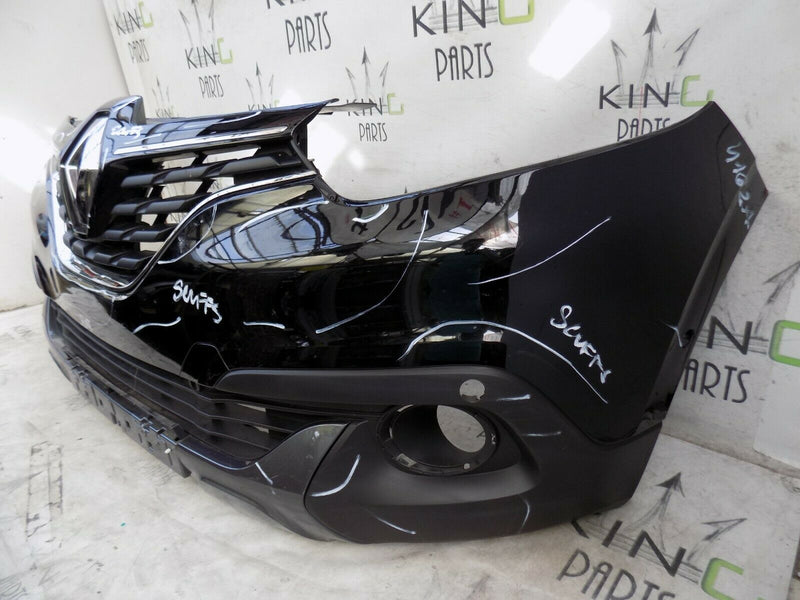 RENAULT KADJAR DYNAMIQUE 2016-ON FRONT BUMPER 4xPDC GENUINE 620220343R