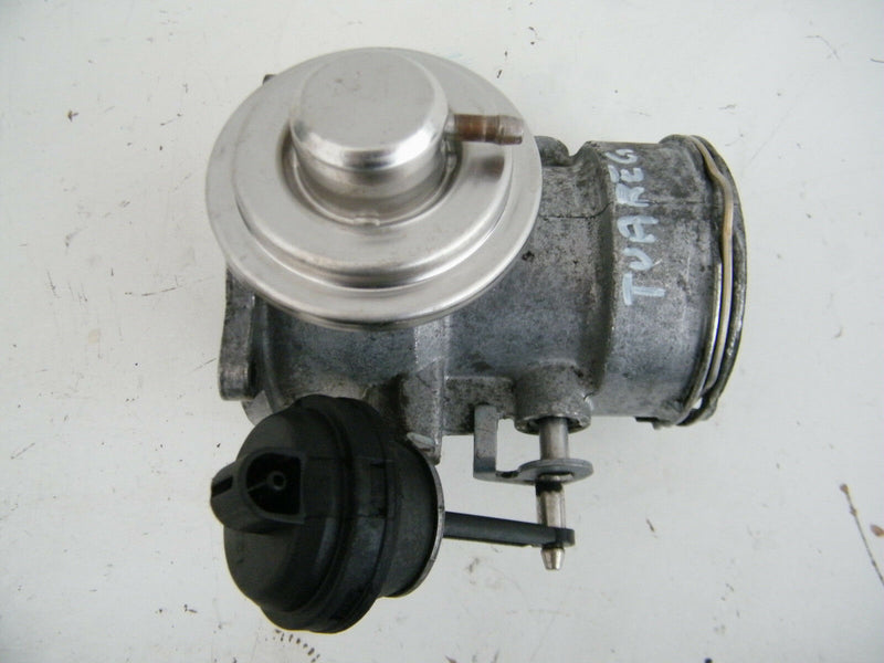 VW TOUAREG MK1 7L 02-06 THROTTLEBODY EGR THROTTLE FLAP CONTROL VALVE BUTTERFLY