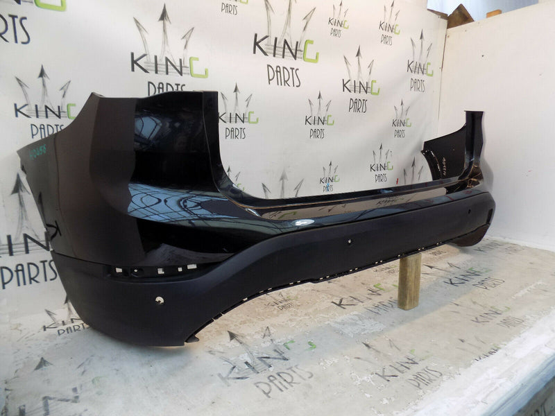 BMW X1 F48 2016-2017 BLACK REAR BUMPER GENUINE PDC HOLES 51127332324