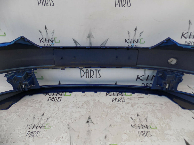 SKODA FABIA MK3 (NJ) 6V 2015-2017 BLUE FRONT BUMPER GENUINE 6V0807221