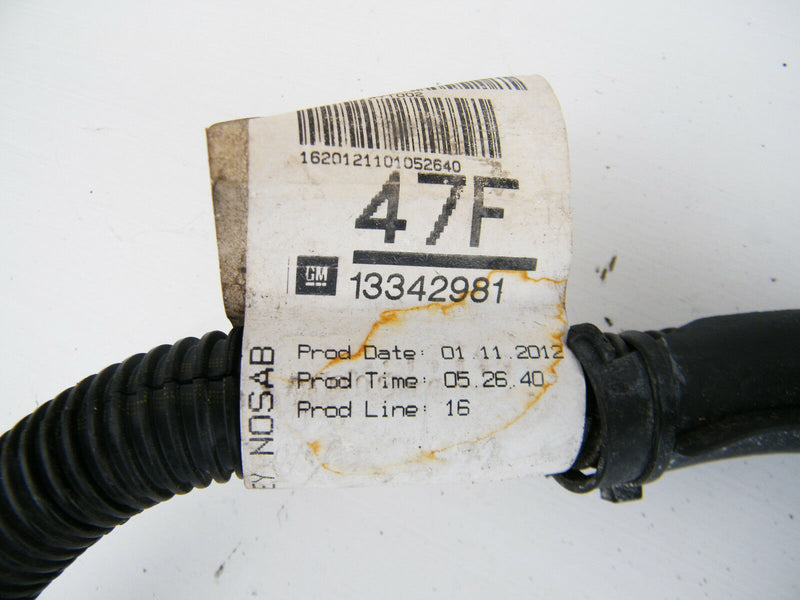 VAUXHALL CORSA D 2010-14 PETROL 1.0 WIRING LOOM BATTERY CABLE POSITIVE 13342981
