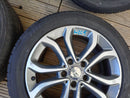 MERCEDES W205 SET OF 17" ALLOY WHEELS WITH TYRES 225/50/17 7J ET42 A2054010200