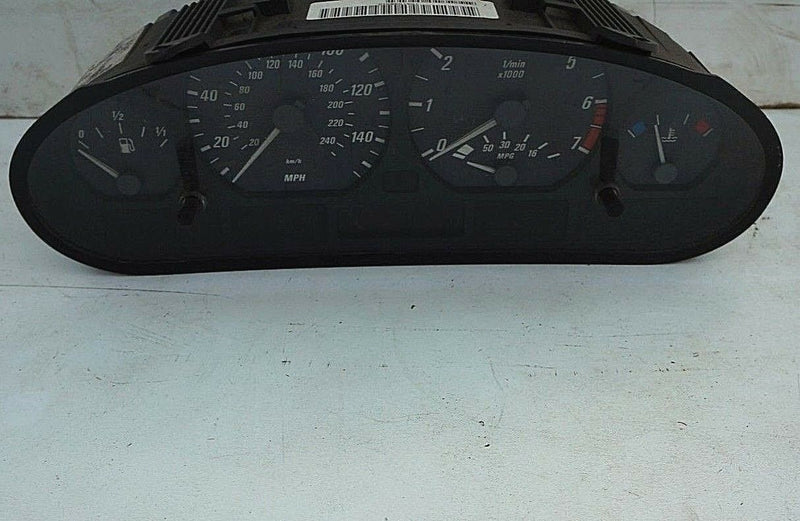 BMW 3 SERIES E46 COUPE MOTOMETER PETROL MANUAL CLUSTER  SPEEDO 6906870 - S35-01