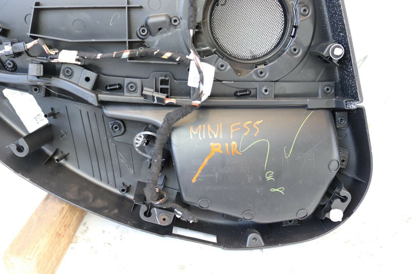 MINI ONE/ S/ COOPER F55 2014-ON 5DR REAR RIGHT DOOR CARD PANEL TRIM INTERIOR RHD