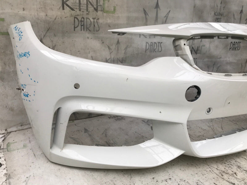 BMW 4 F36 F33 F32 M-SPORT 2013-2016 FRONT BUMPER PDC GENUINE 6274227